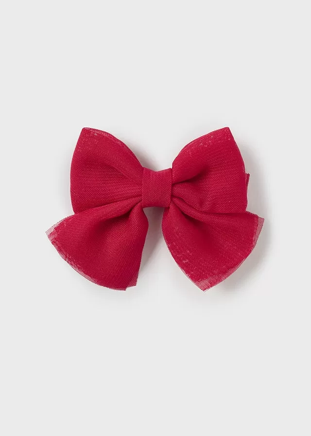 10542- Hairclip for baby girl - Red