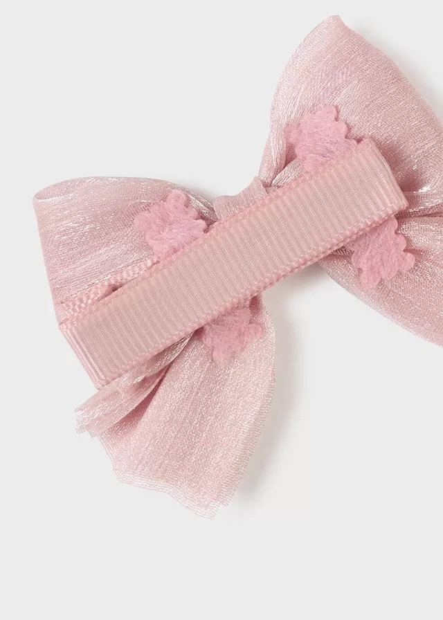 10542- Hairclip for baby girl - Rose