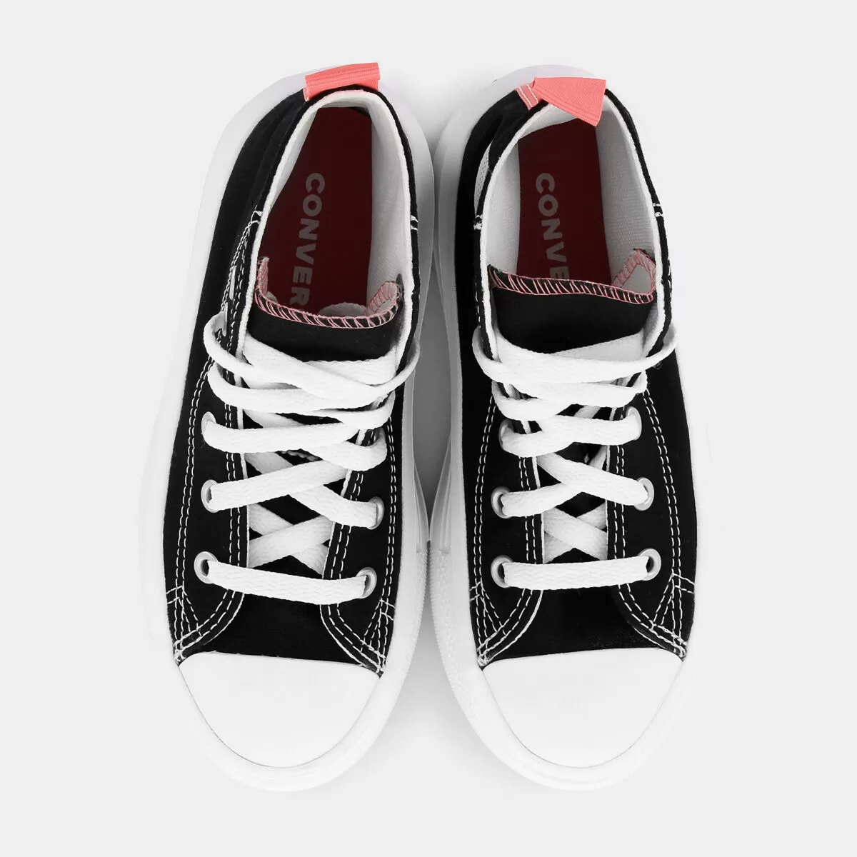 371527CCHUCK TAYLORBLACK/PINK SALT/WHITE- SPORTIVE