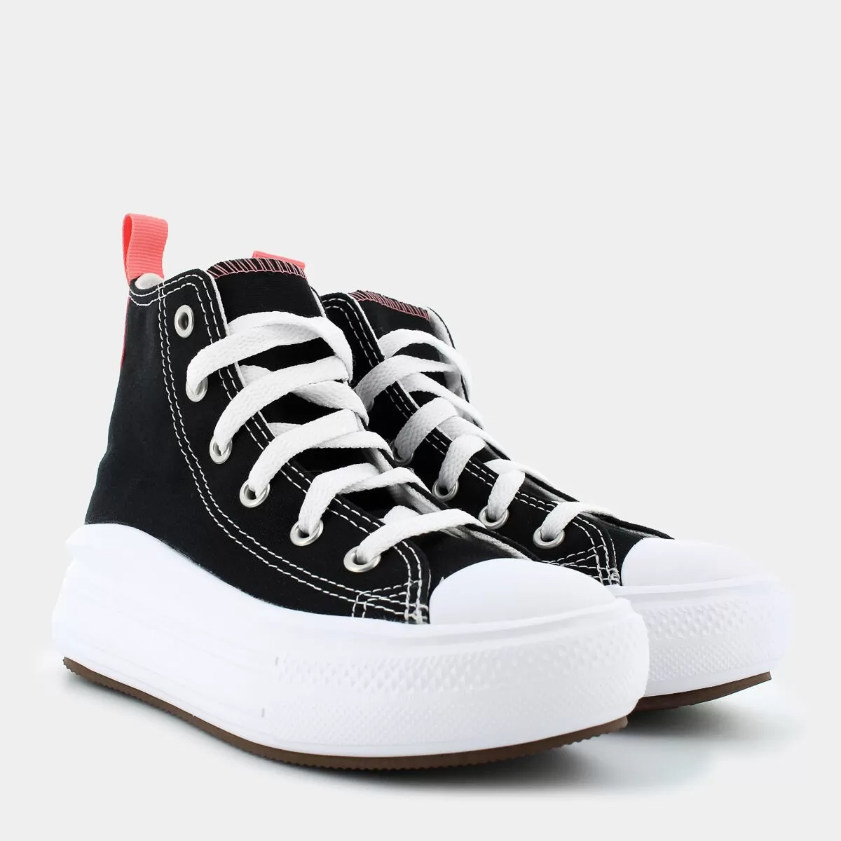 371527CCHUCK TAYLORBLACK/PINK SALT/WHITE- SPORTIVE