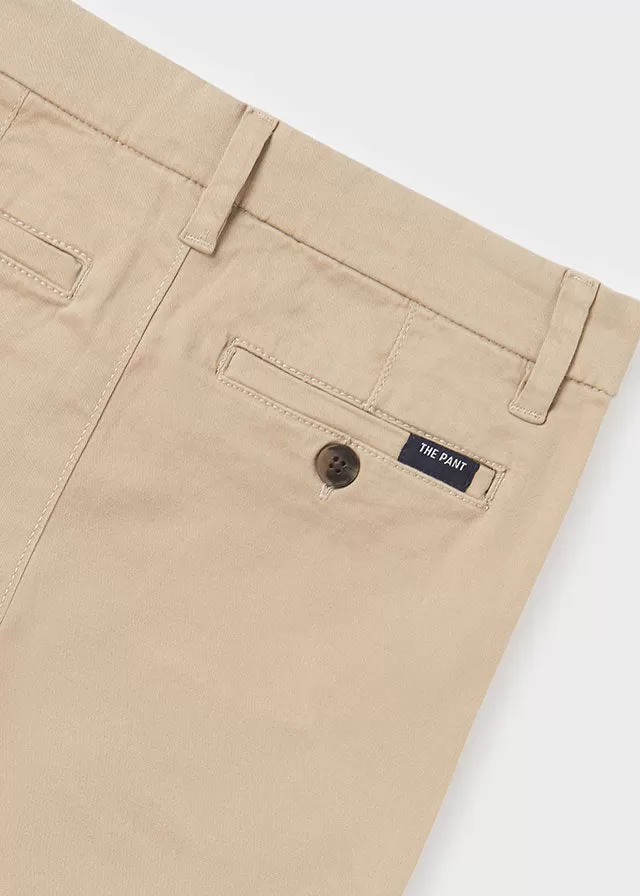 530- Basic trousers for teen boy - Beige