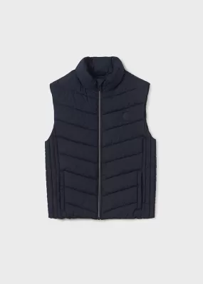 7388- Padded vest for teen boy - Navy