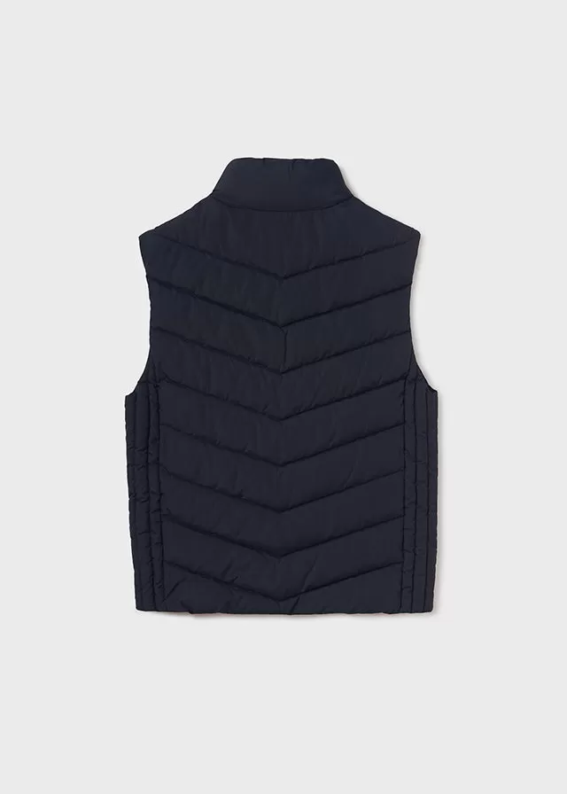 7388- Padded vest for teen boy - Navy