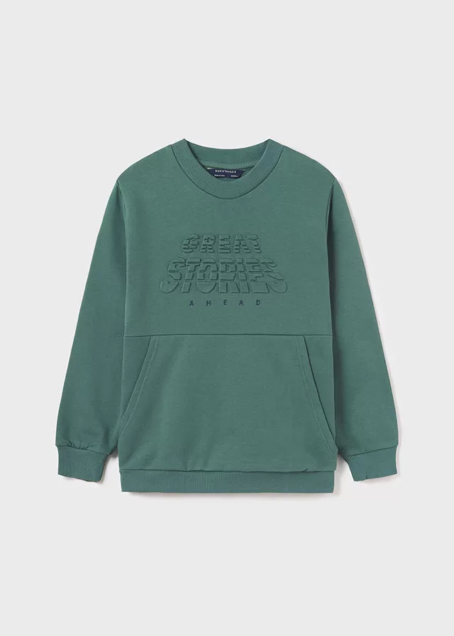 7428- Pullover for teen boy - Mint