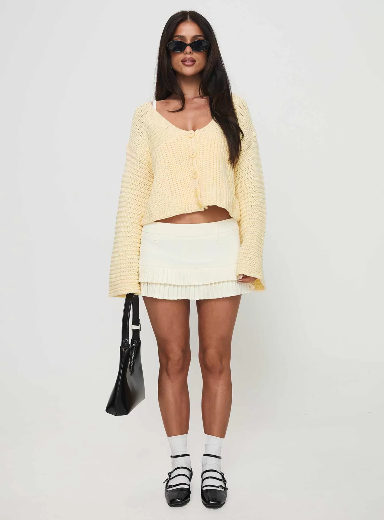 Artha Cardigan Lemon