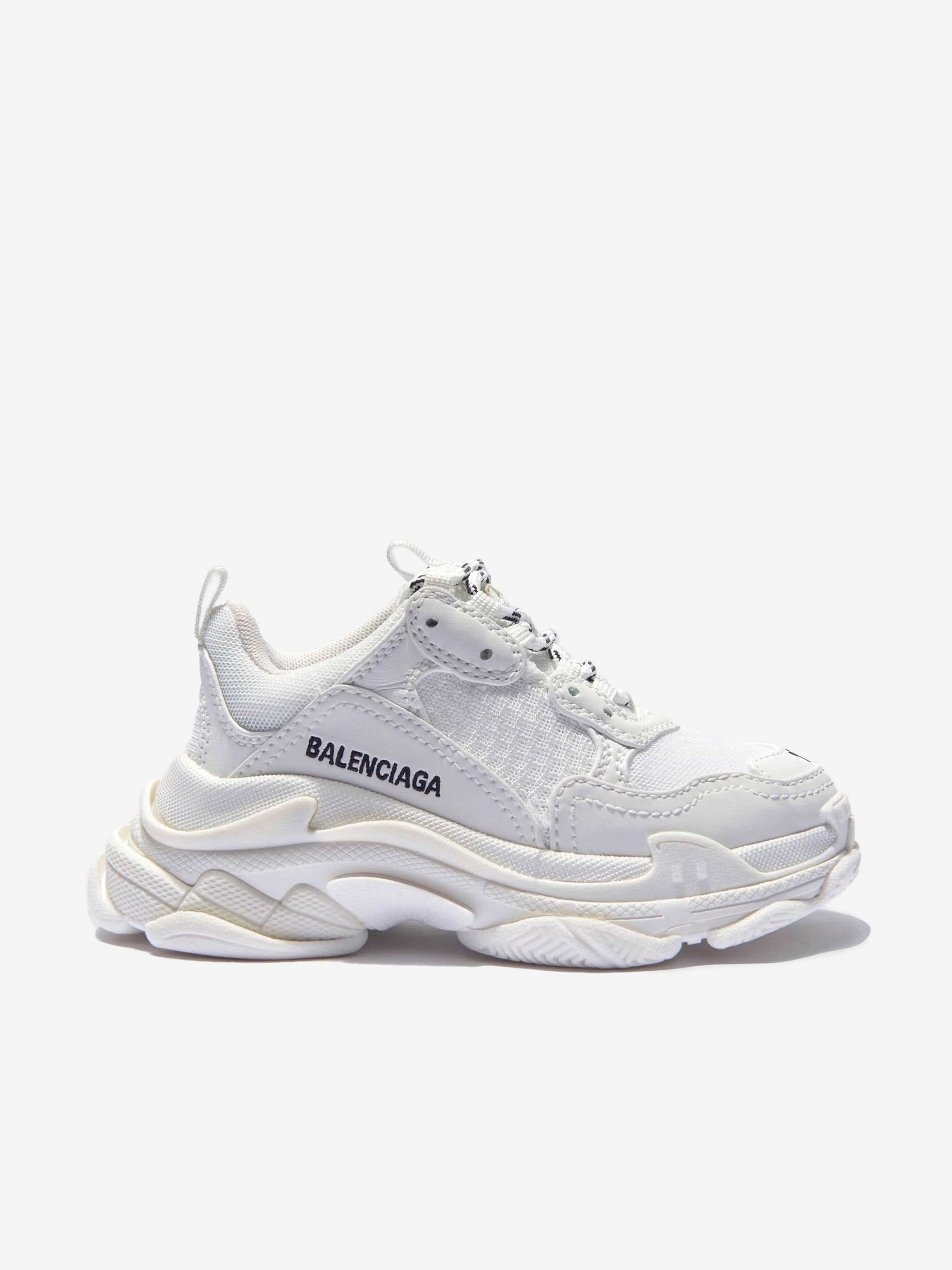 Balenciaga Kids - Unisex Faux Leather Triple S Trainers | Childsplay Clothing