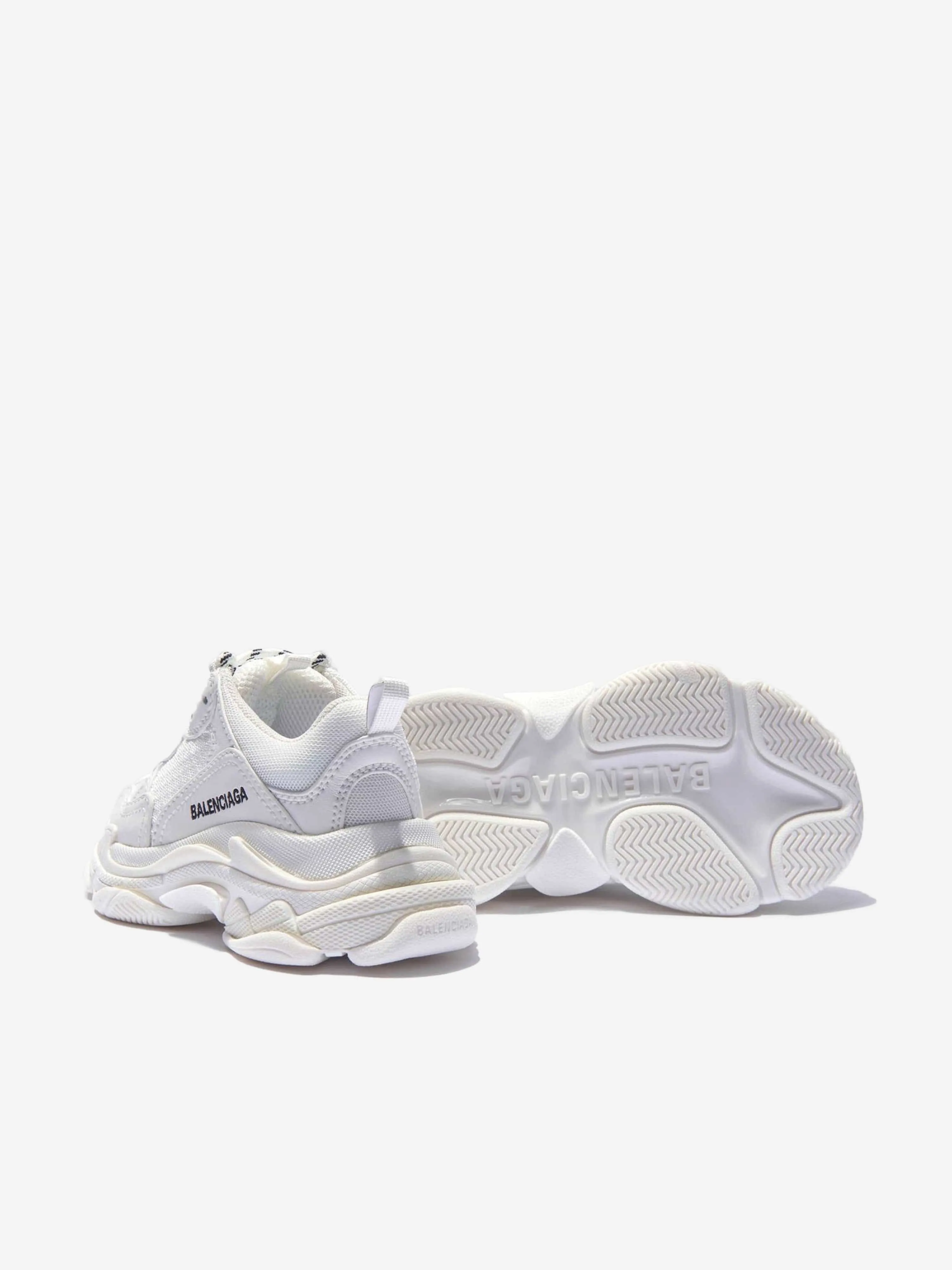 Balenciaga Kids - Unisex Faux Leather Triple S Trainers | Childsplay Clothing