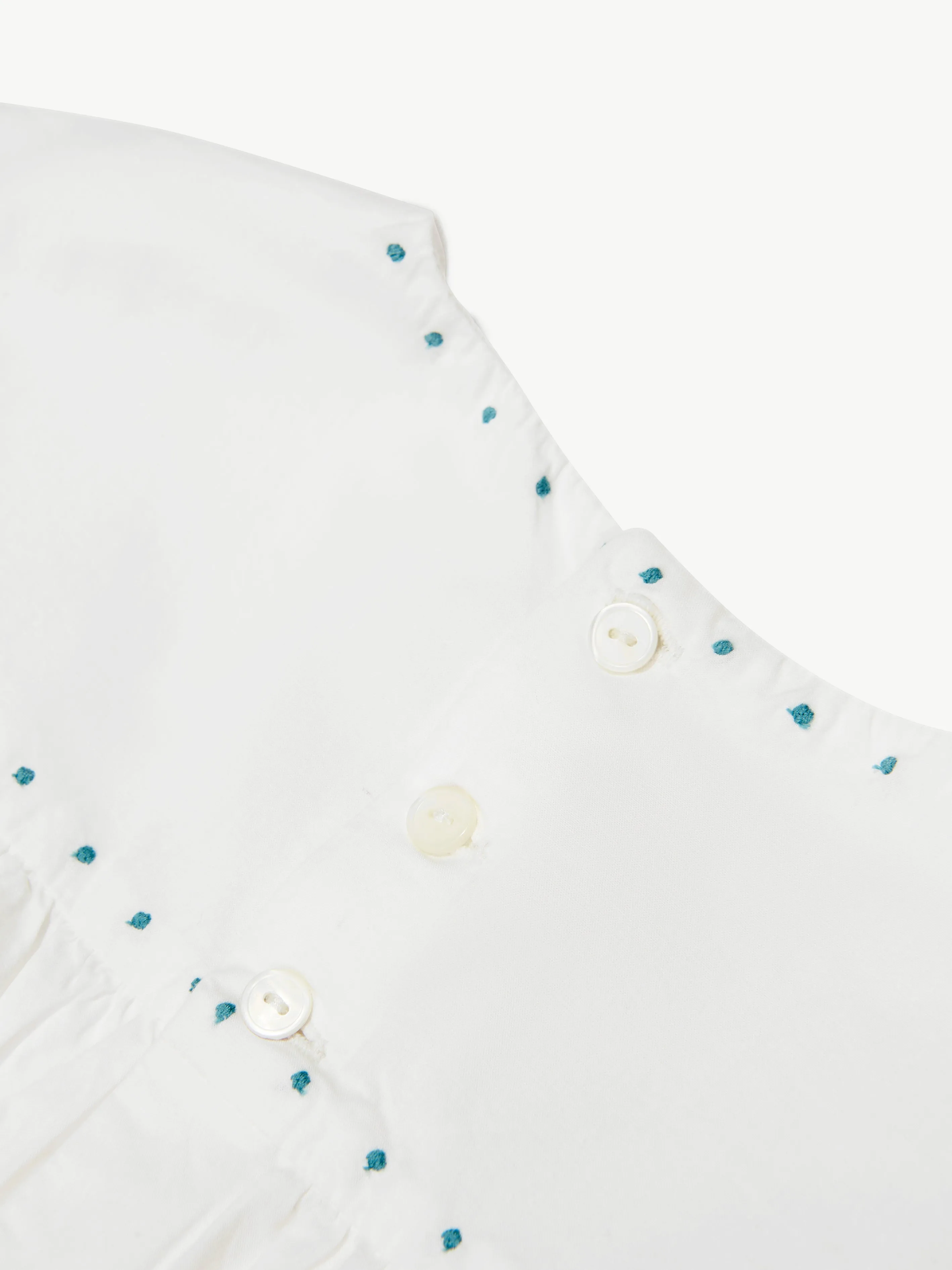 Bonpoint - Girls Althea Blouse in White | Childsplay Clothing