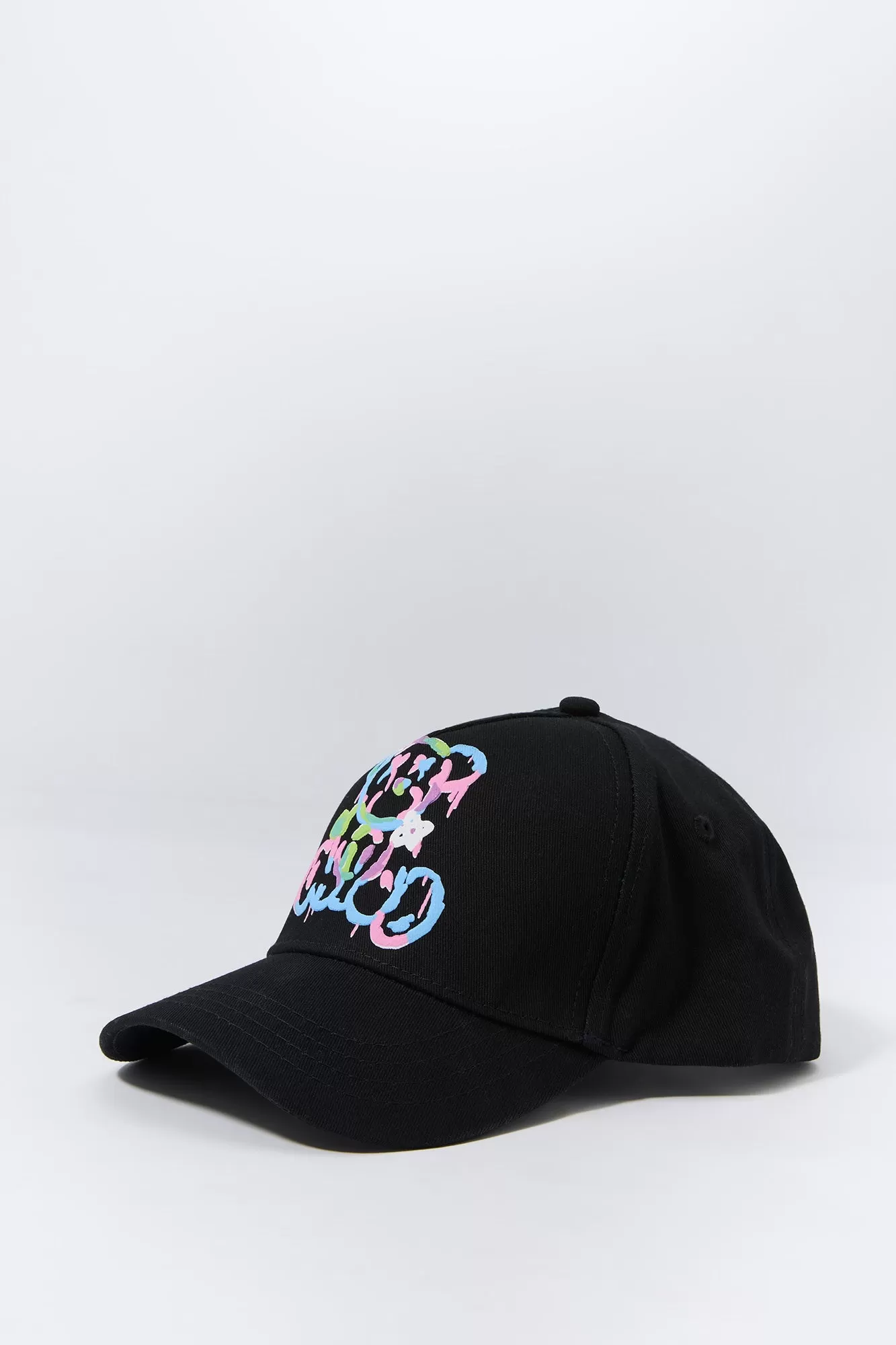 Boys Bear Embroidered Baseball Hat