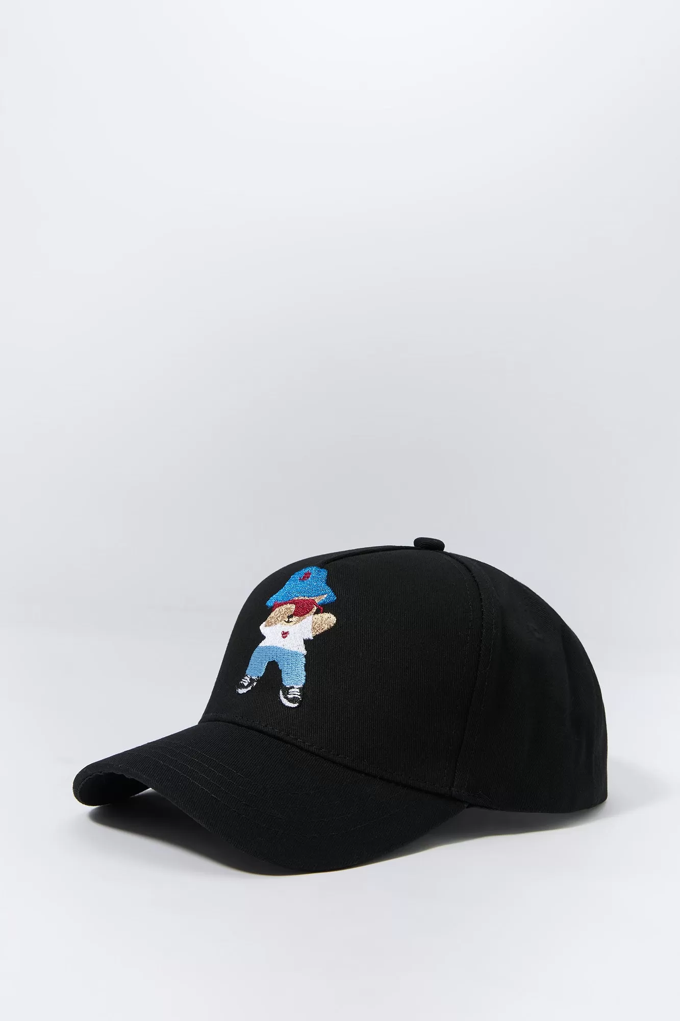 Boys Dabbing Bear Embroidered Baseball Hat