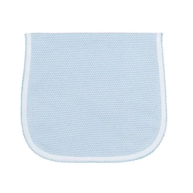 Bubble Baby Burp Cloth - Blue