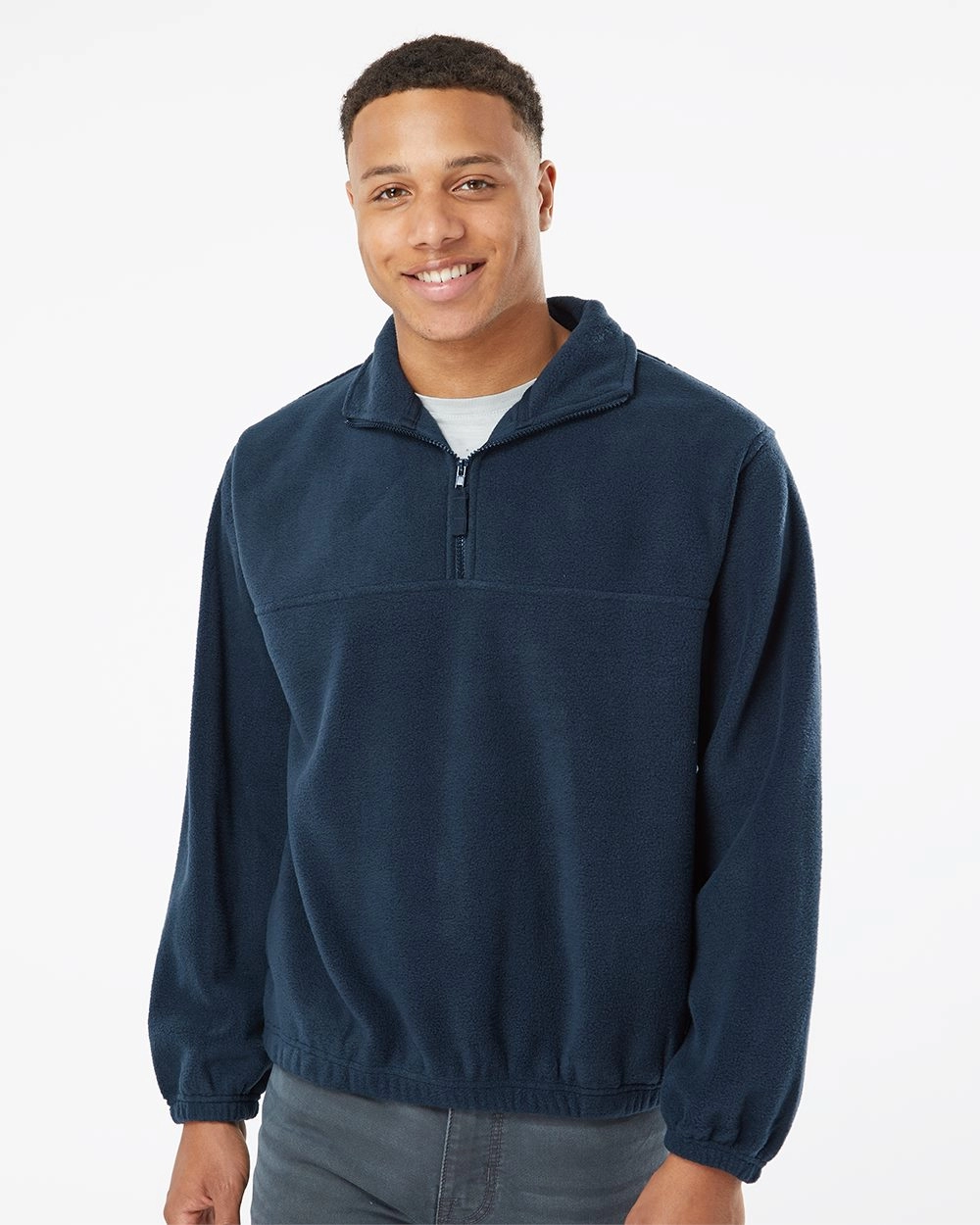 Burnside Clothing 3052 Polar Fleece Quarter-Zip Pullover SKU: 3052