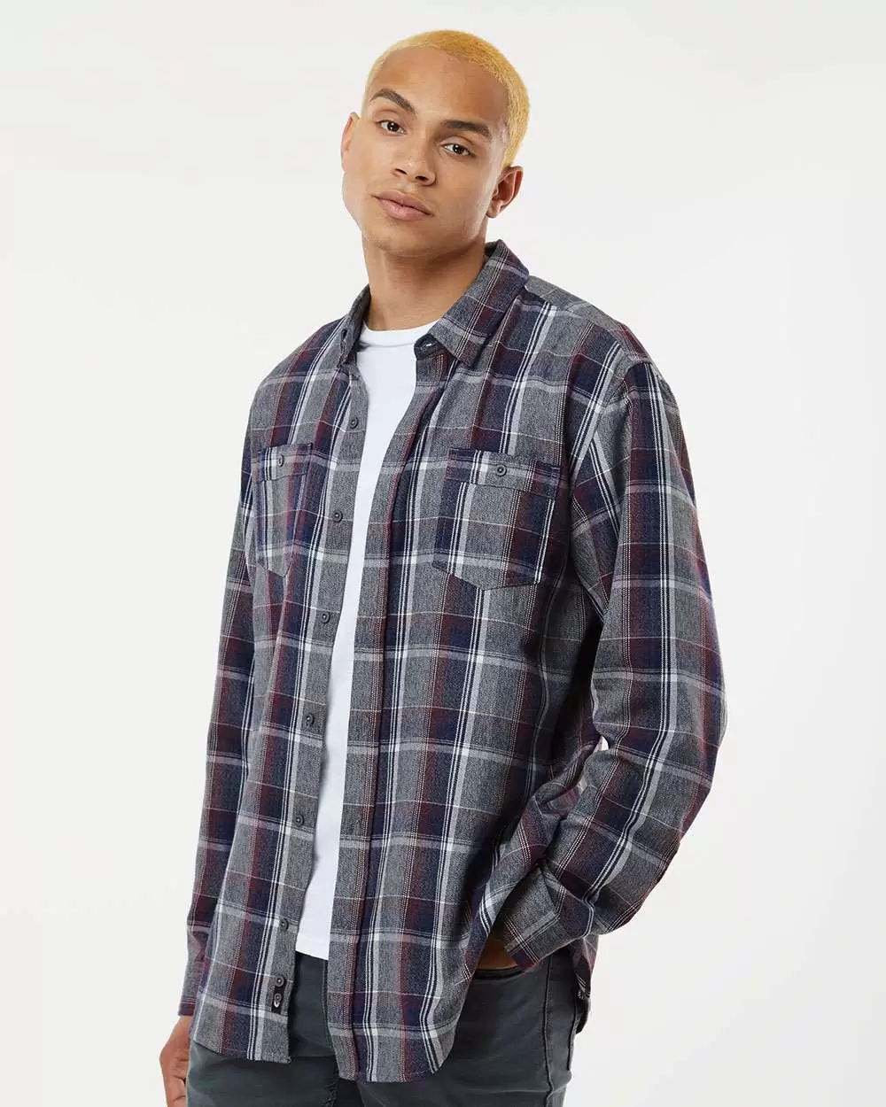 Burnside Clothing 8220 Perfect Flannel Work Shirt SKU: 8220