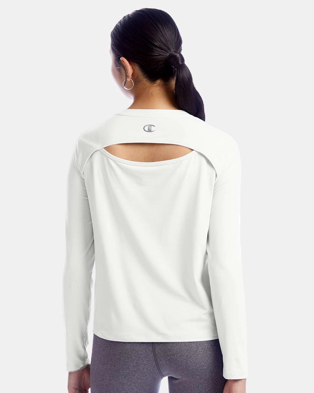 Champion Clothing CHP140 Women's Sport Soft Touch Long Sleeve T-Shirt SKU: CHP140