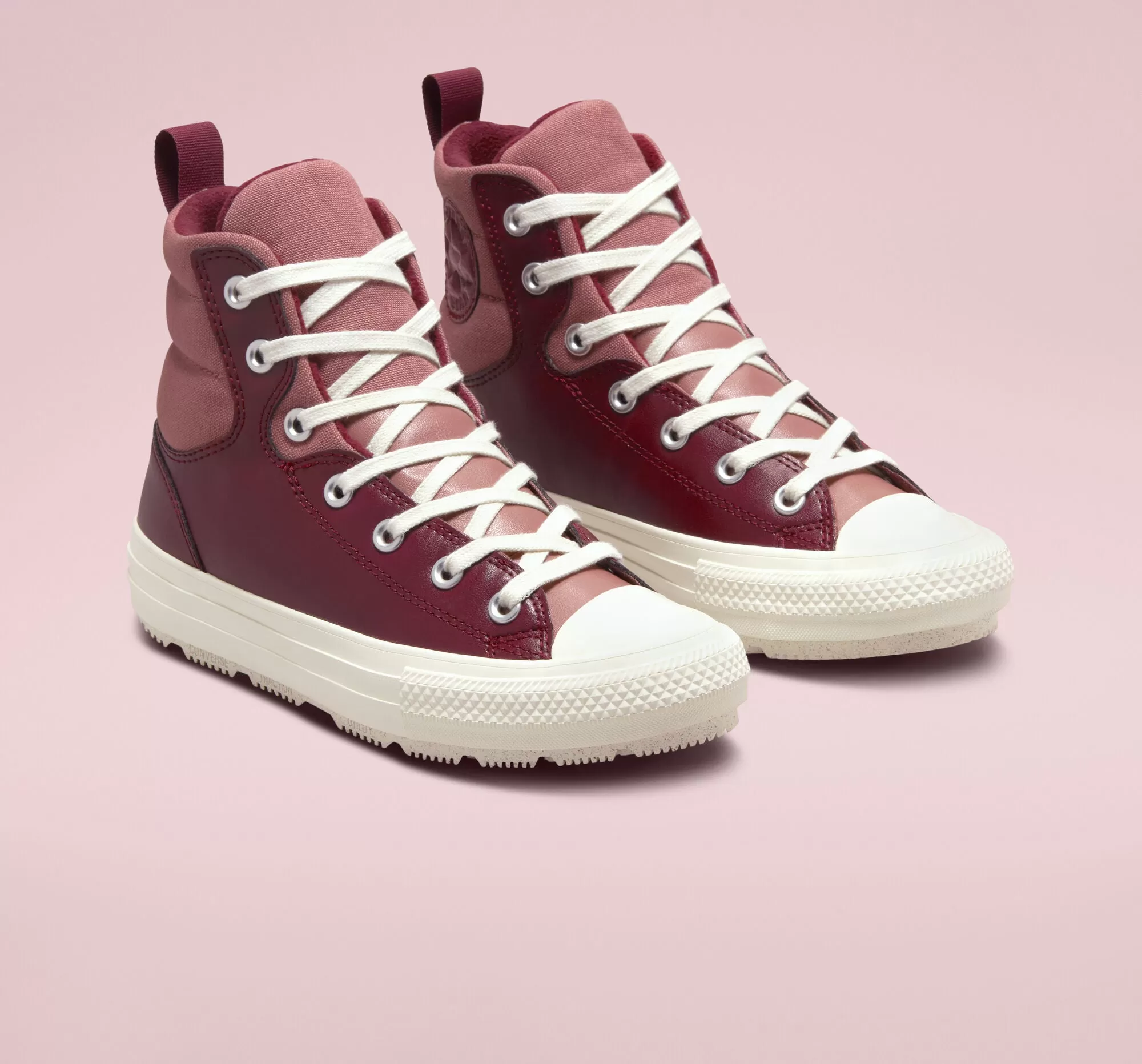 Converse - Women's Berkshire Hi Top Dark Beetroot/Saddle/Egret A00914C