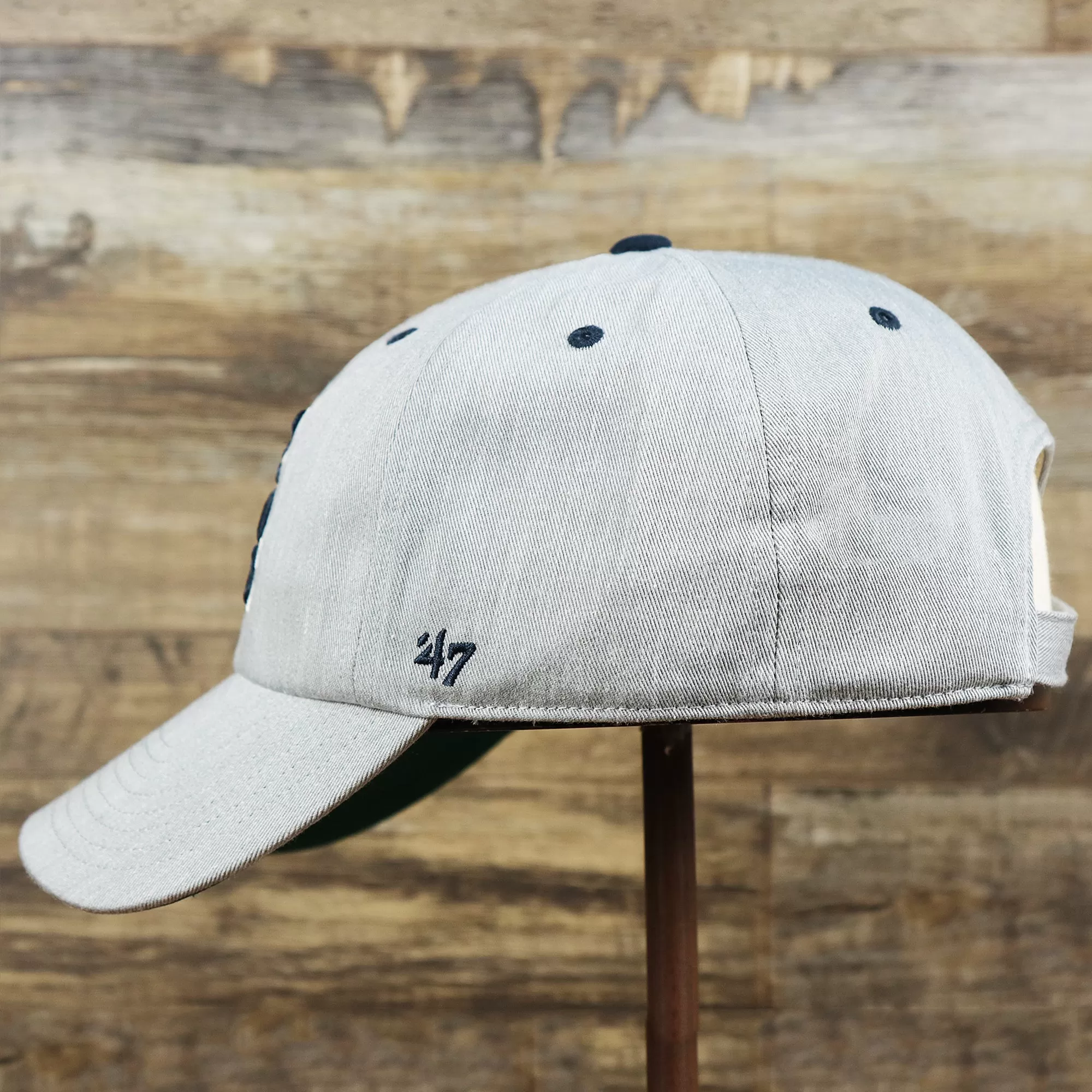 Cooperstown Chicago White Sox 1973 Logo Green Bottom Dad Hat | Gray Dad Hat