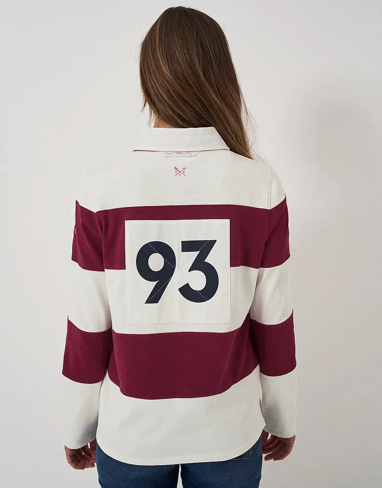 Crew Clothing Long Sleeve Rugby Shirt