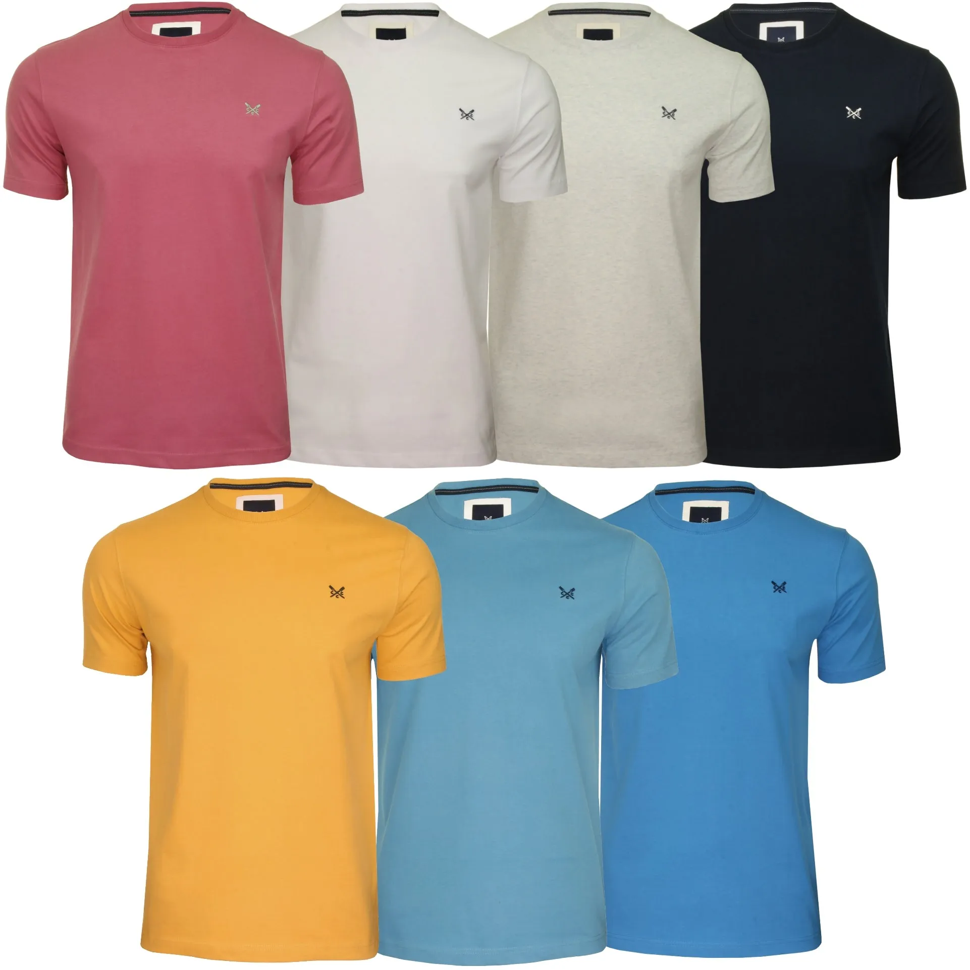 Crew Clothing Mens Crew Neck T-Shirt 'Classic Tee' - Short Sleeved