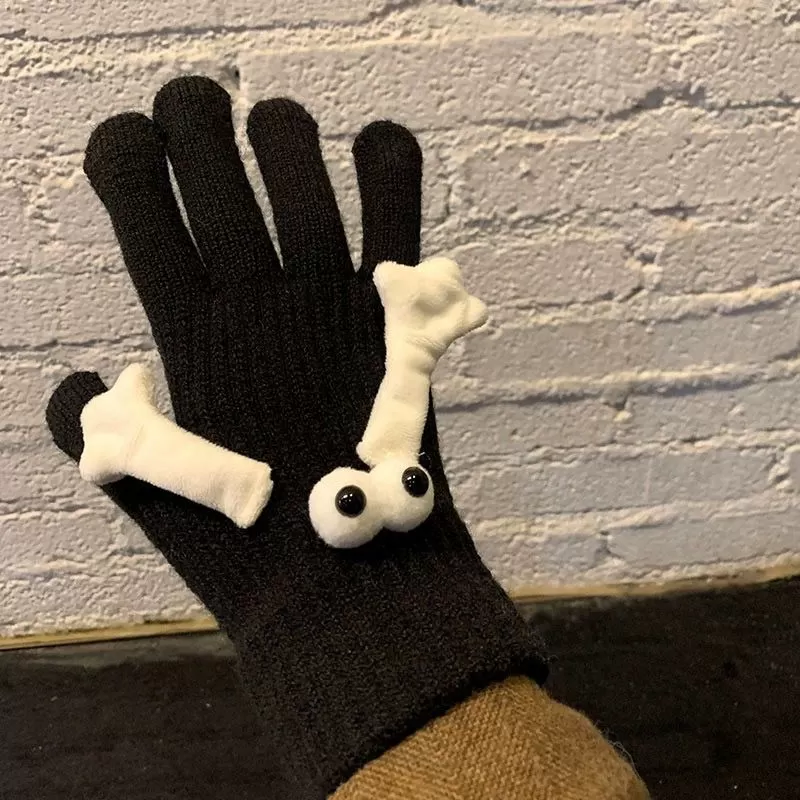 Cute Warm Knitted Gloves