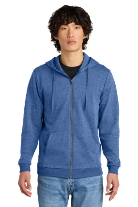 District Clothing DT1302 District   Perfect Tri   Fleece Full-Zip Hoodie SKU: DT1302