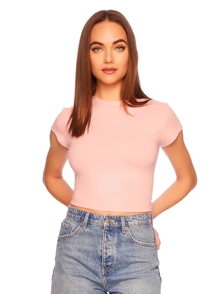 ESSENTIALS SOFT PINK TOP