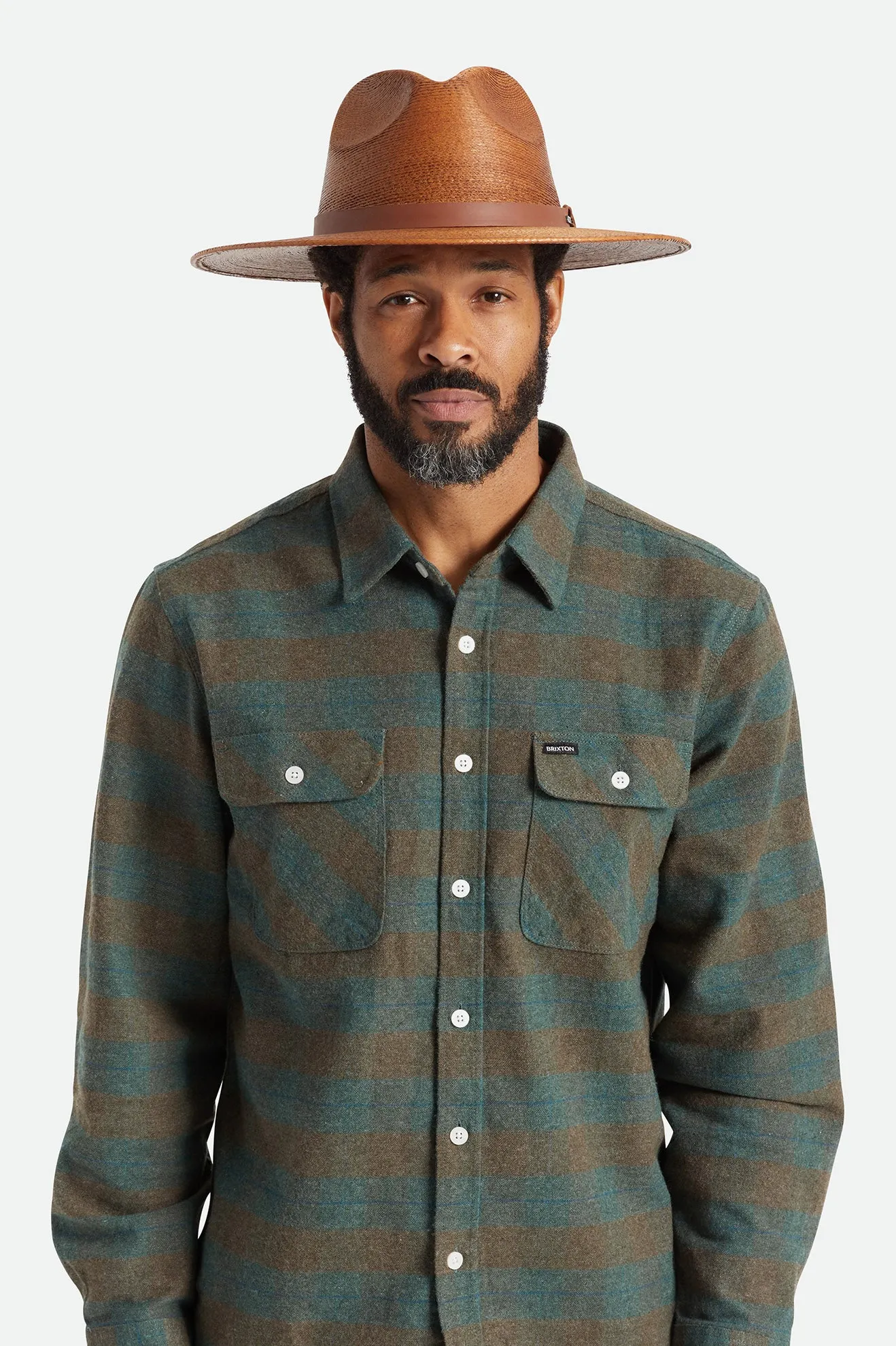 Field Proper Straw Hat - Rust