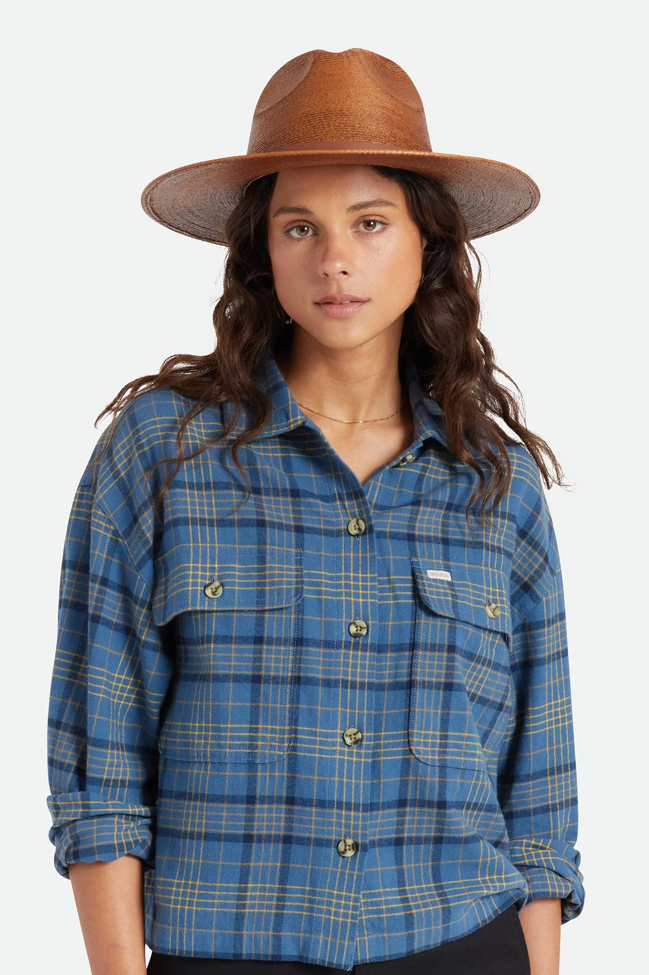 Field Proper Straw Hat - Rust