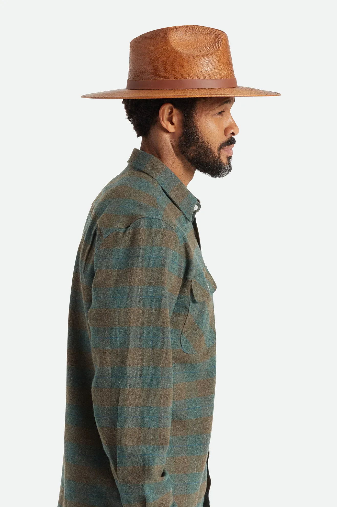 Field Proper Straw Hat - Rust