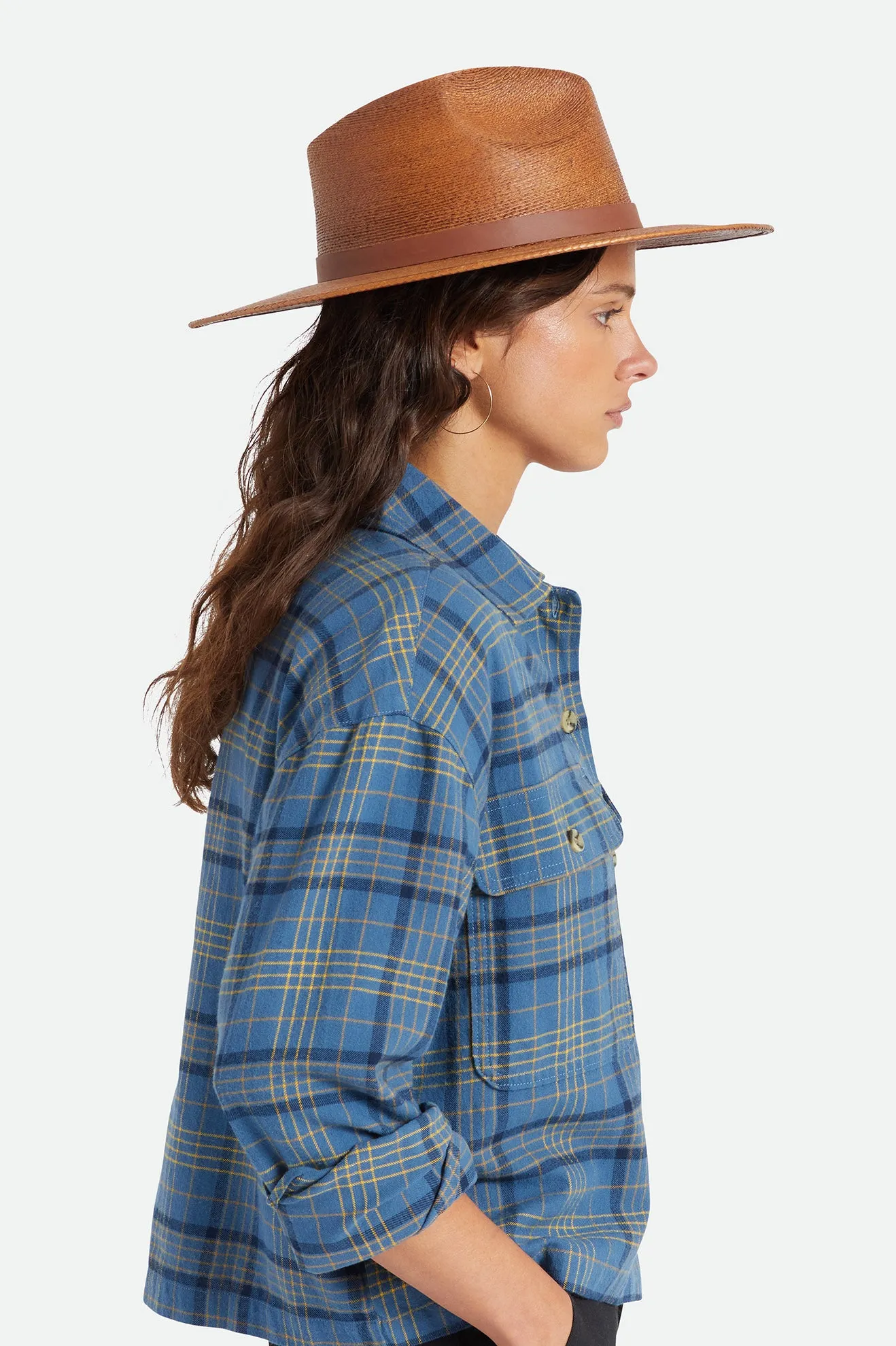 Field Proper Straw Hat - Rust