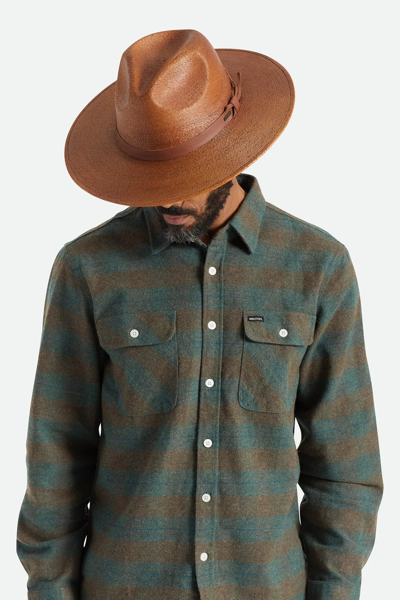 Field Proper Straw Hat - Rust