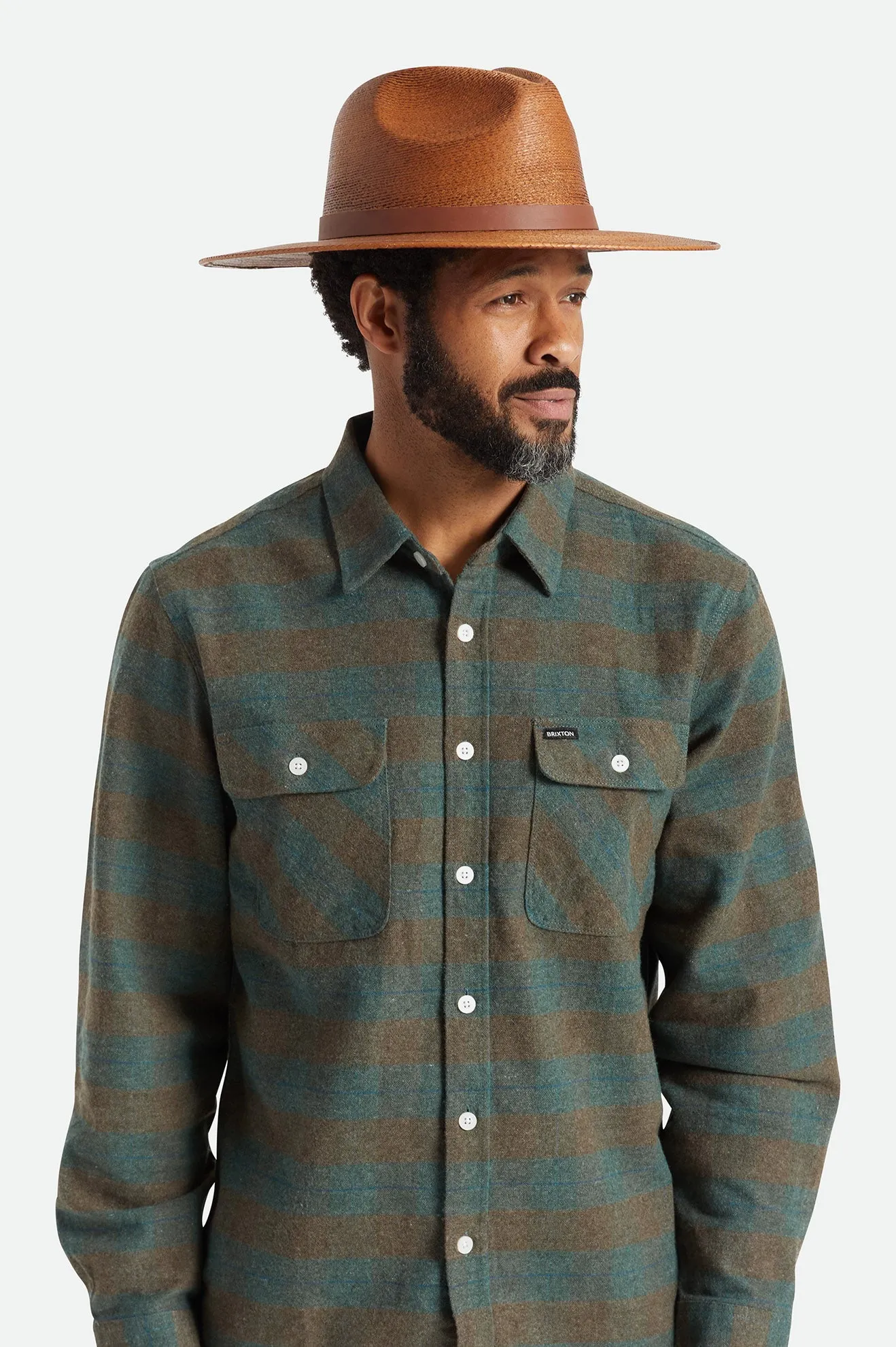 Field Proper Straw Hat - Rust