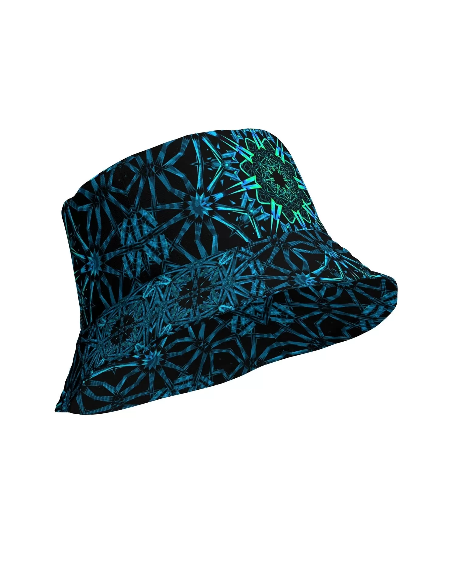 Fractals Reversible Bucket Hat