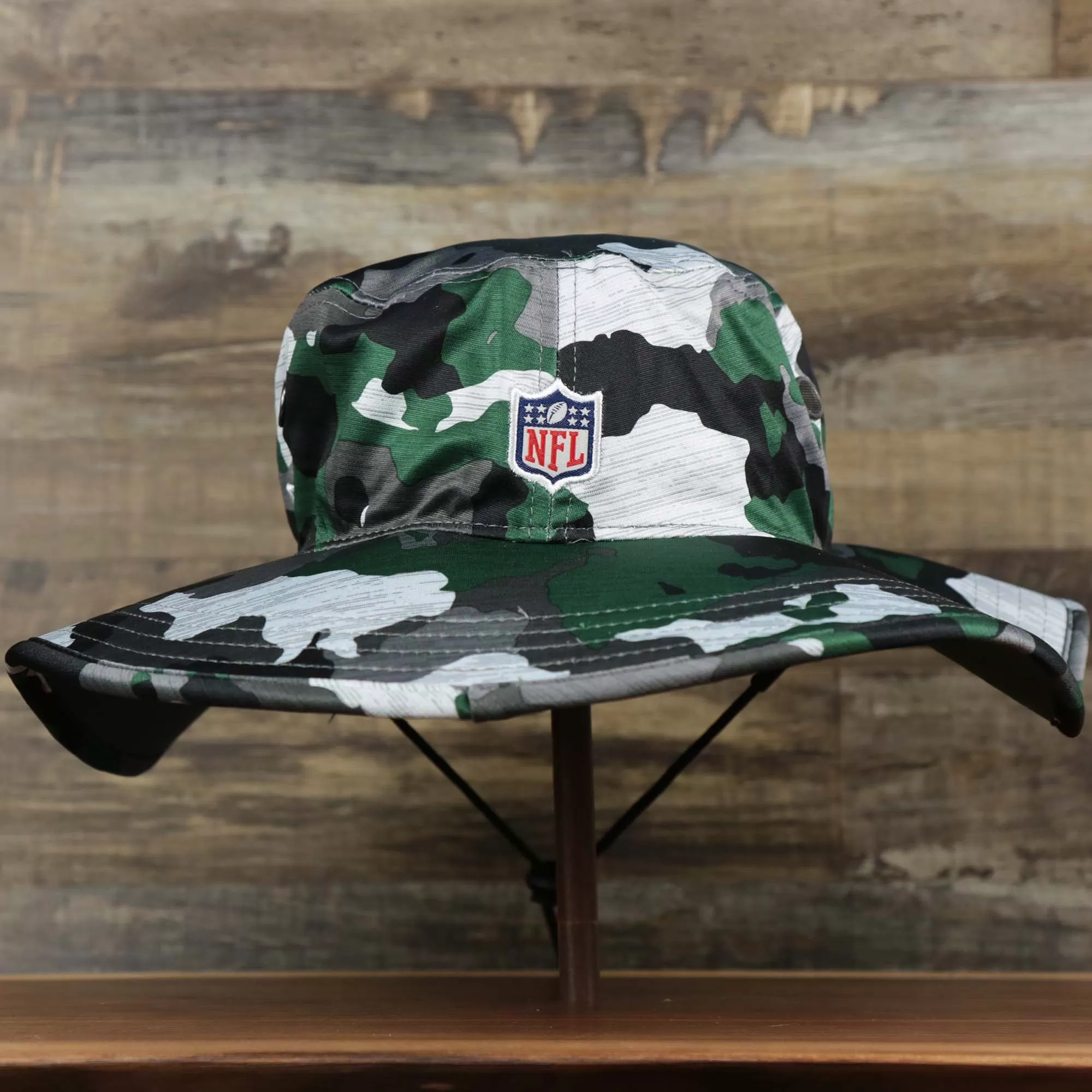 Green Bay Packers NFL Summer Training Camp 2022 Camo Bucket Hat | Green Bucket Hat