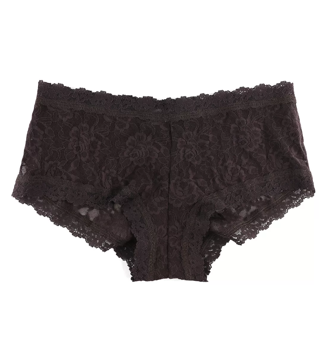 Hanky Panky Signature Lace Boyshort (4812P) - Chocolat Noir