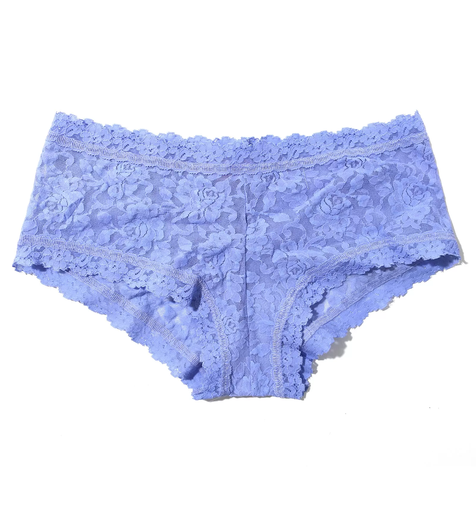 Hanky Panky Signature Lace Boyshort (4812P) - Cool Water Blue