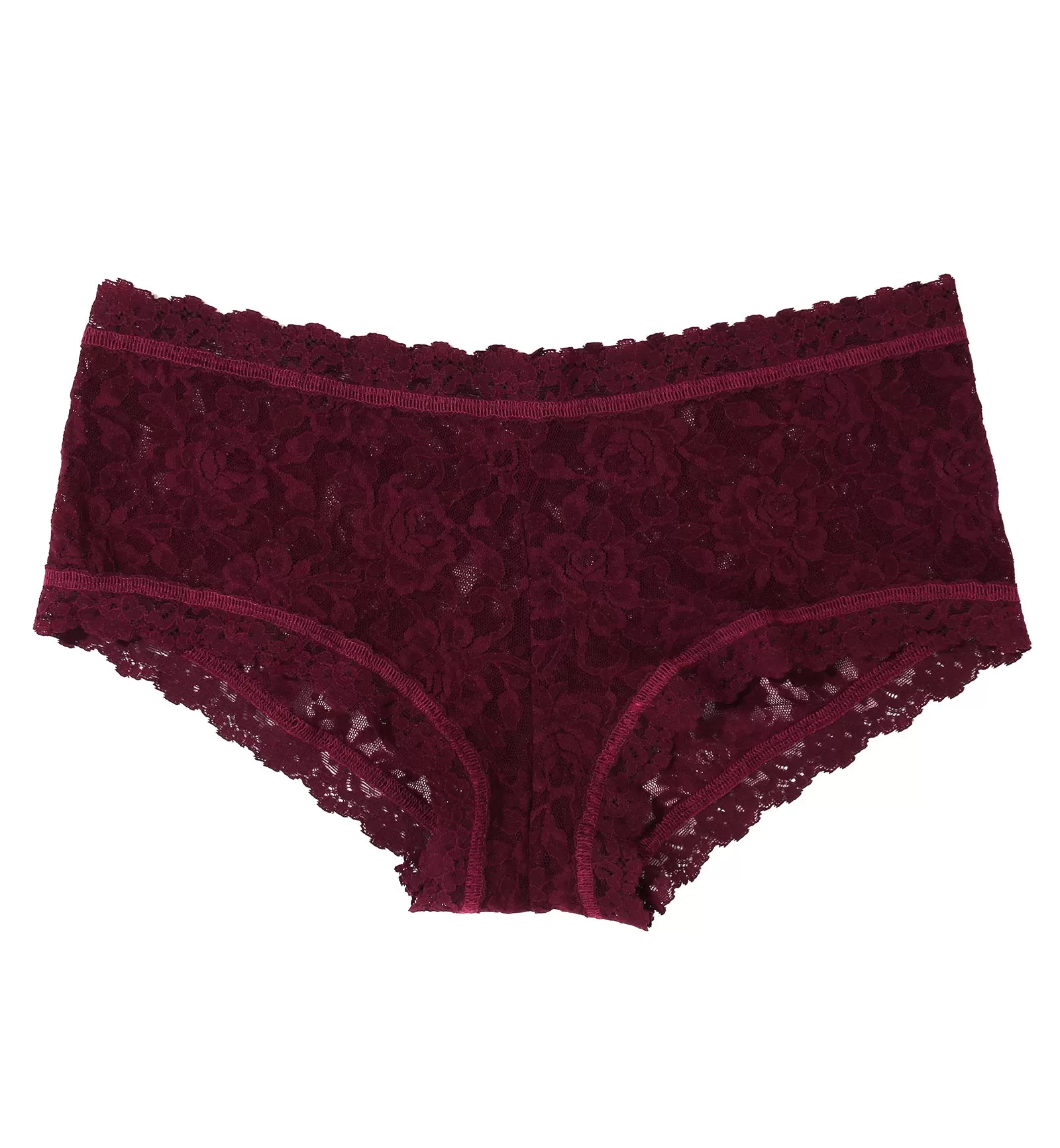 Hanky Panky Signature Lace Boyshort (4812P) - Dried Cherry