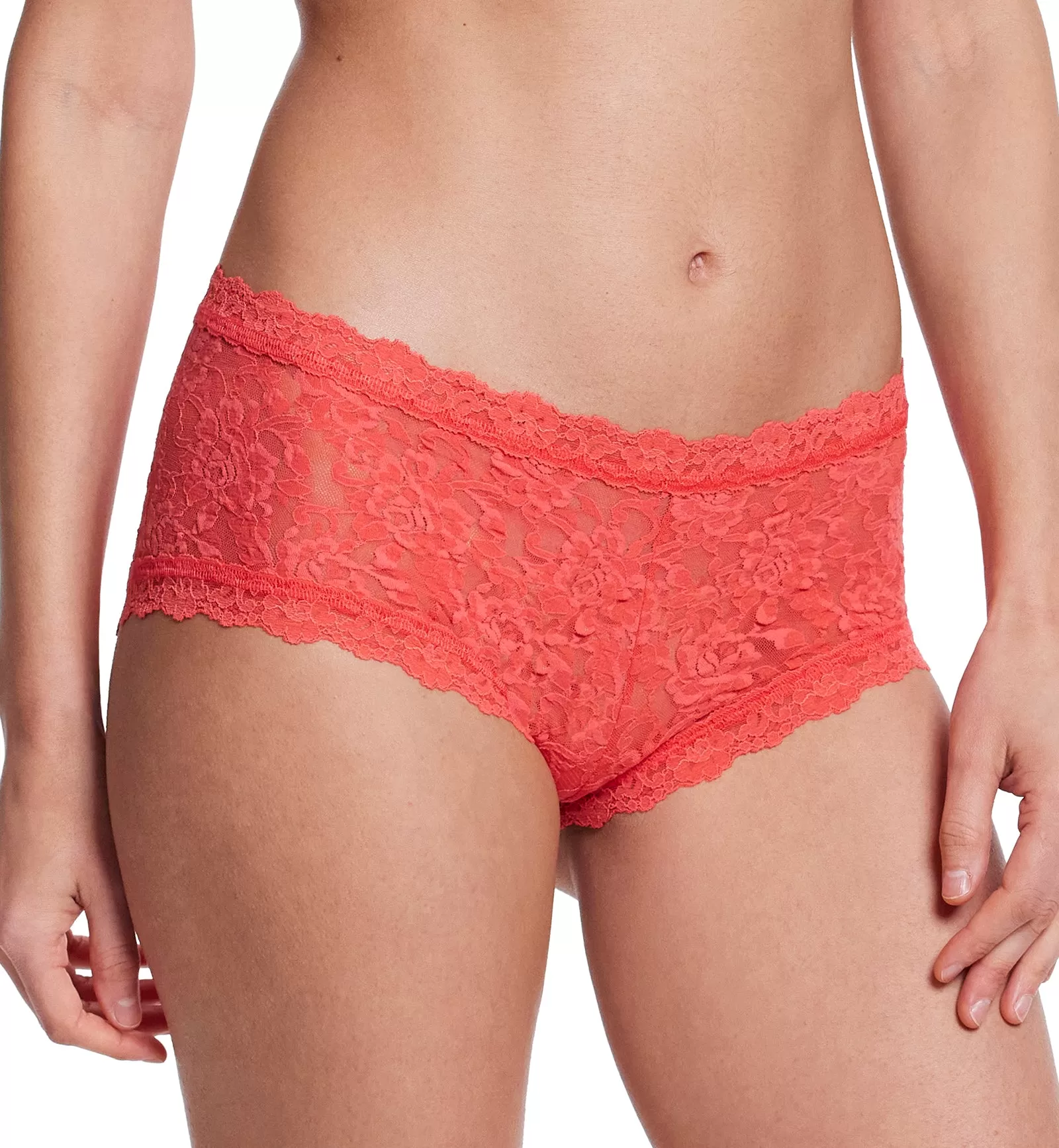 Hanky Panky Signature Lace Boyshort (4812P) - Hibiscus Bloom