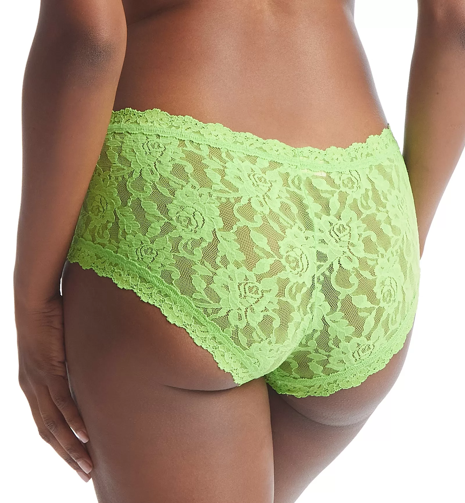 Hanky Panky Signature Lace Boyshort (4812P) - Lush Green