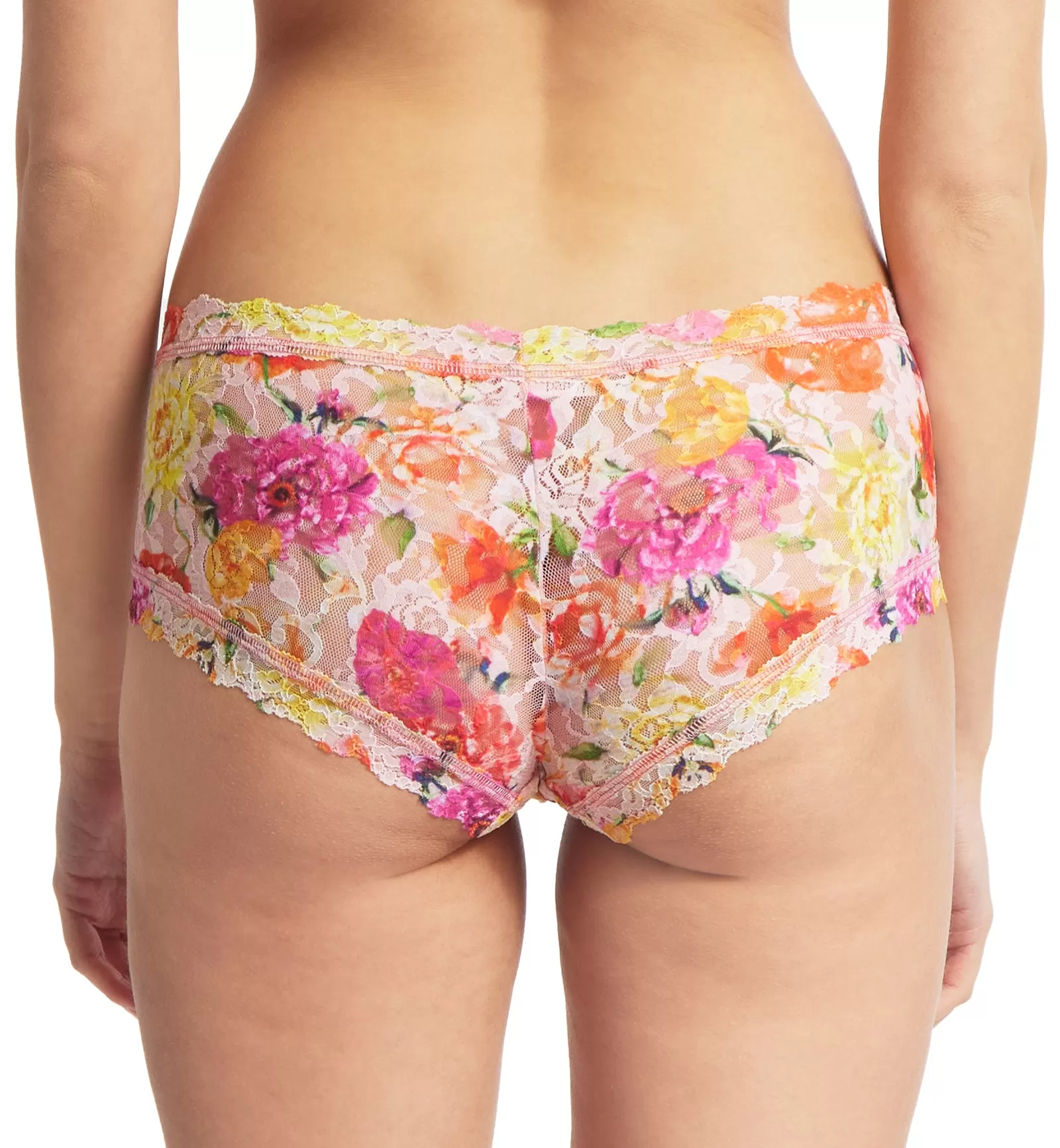 Hanky Panky Signature Lace Printed Boyshort (PR4812P) - Bring Me Flowers