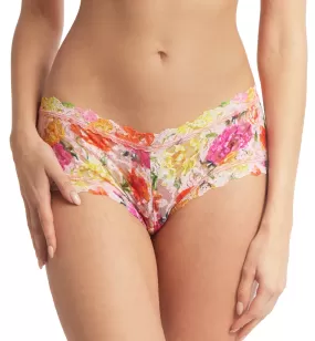 Hanky Panky Signature Lace Printed Boyshort (PR4812P) - Bring Me Flowers