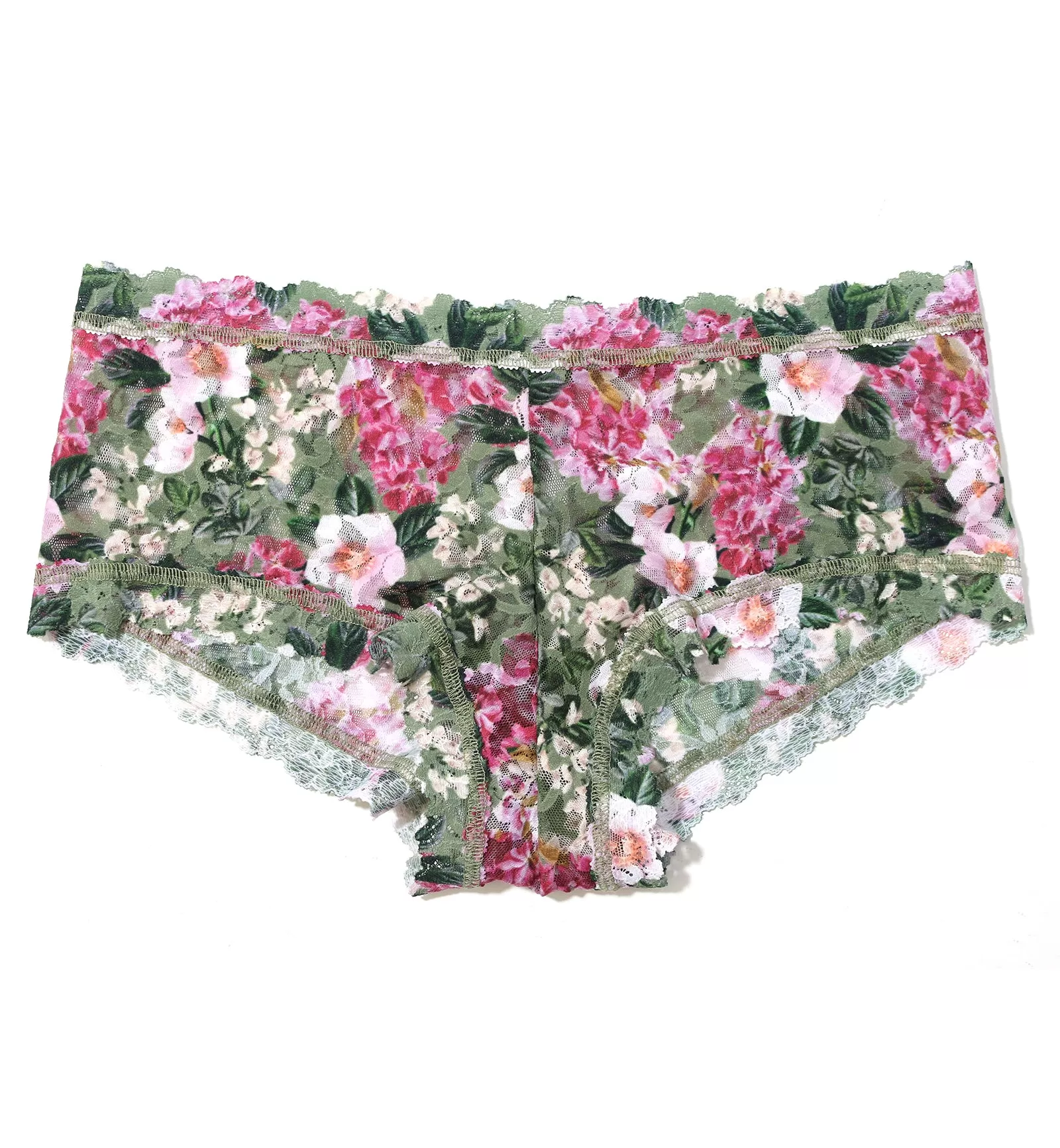 Hanky Panky Signature Lace Printed Boyshort (PR4812P) - Florist