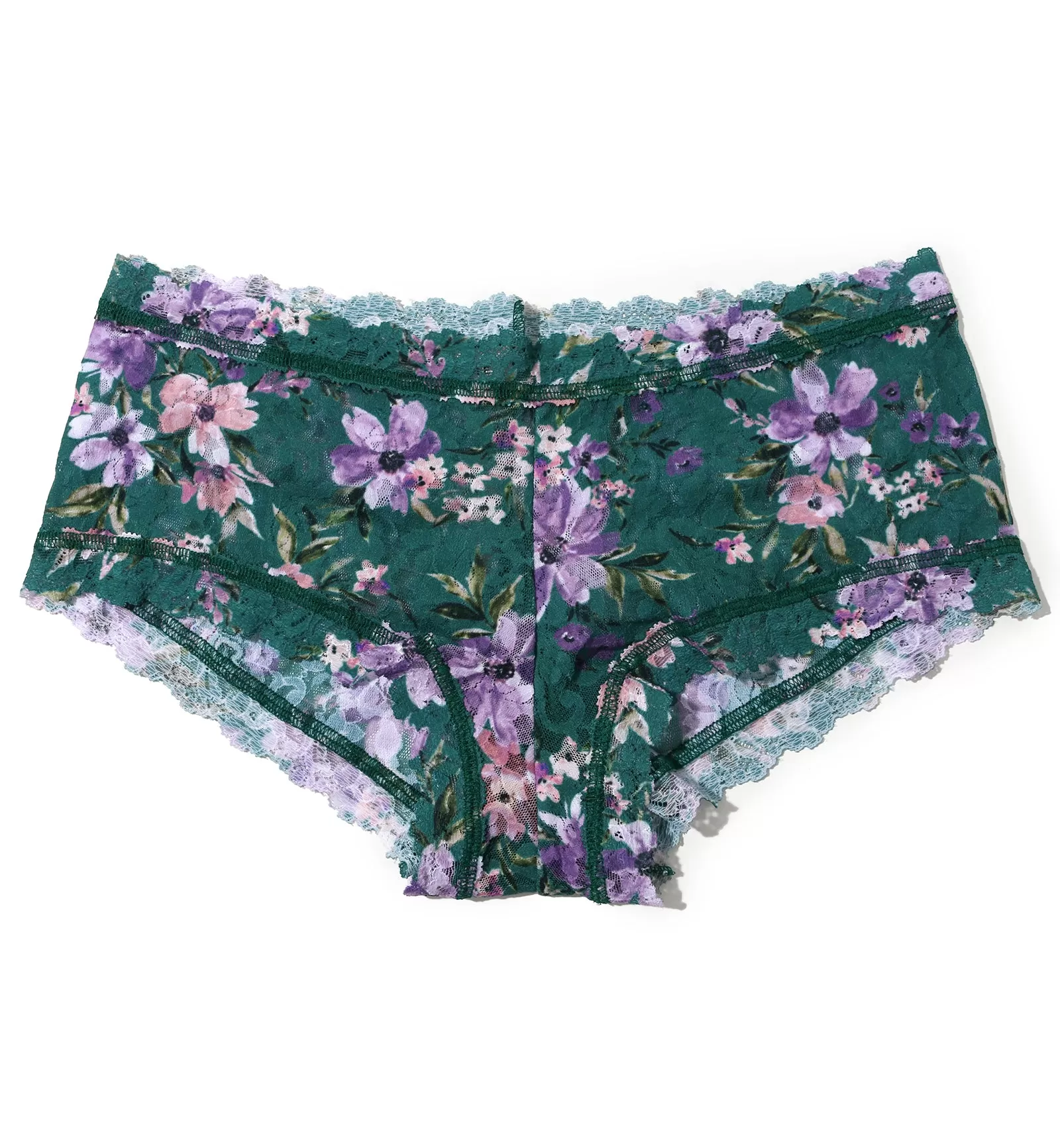 Hanky Panky Signature Lace Printed Boyshort (PR4812P) - Flowers In Your Hair