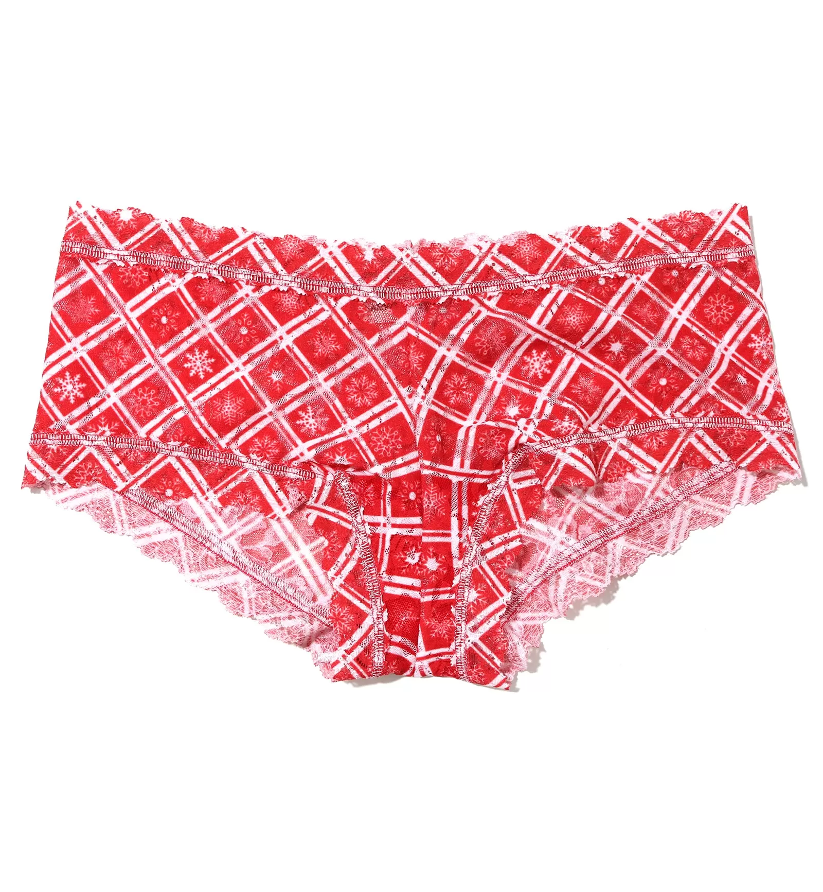 Hanky Panky Signature Lace Printed Boyshort (PR4812P) - Winter Wonderland