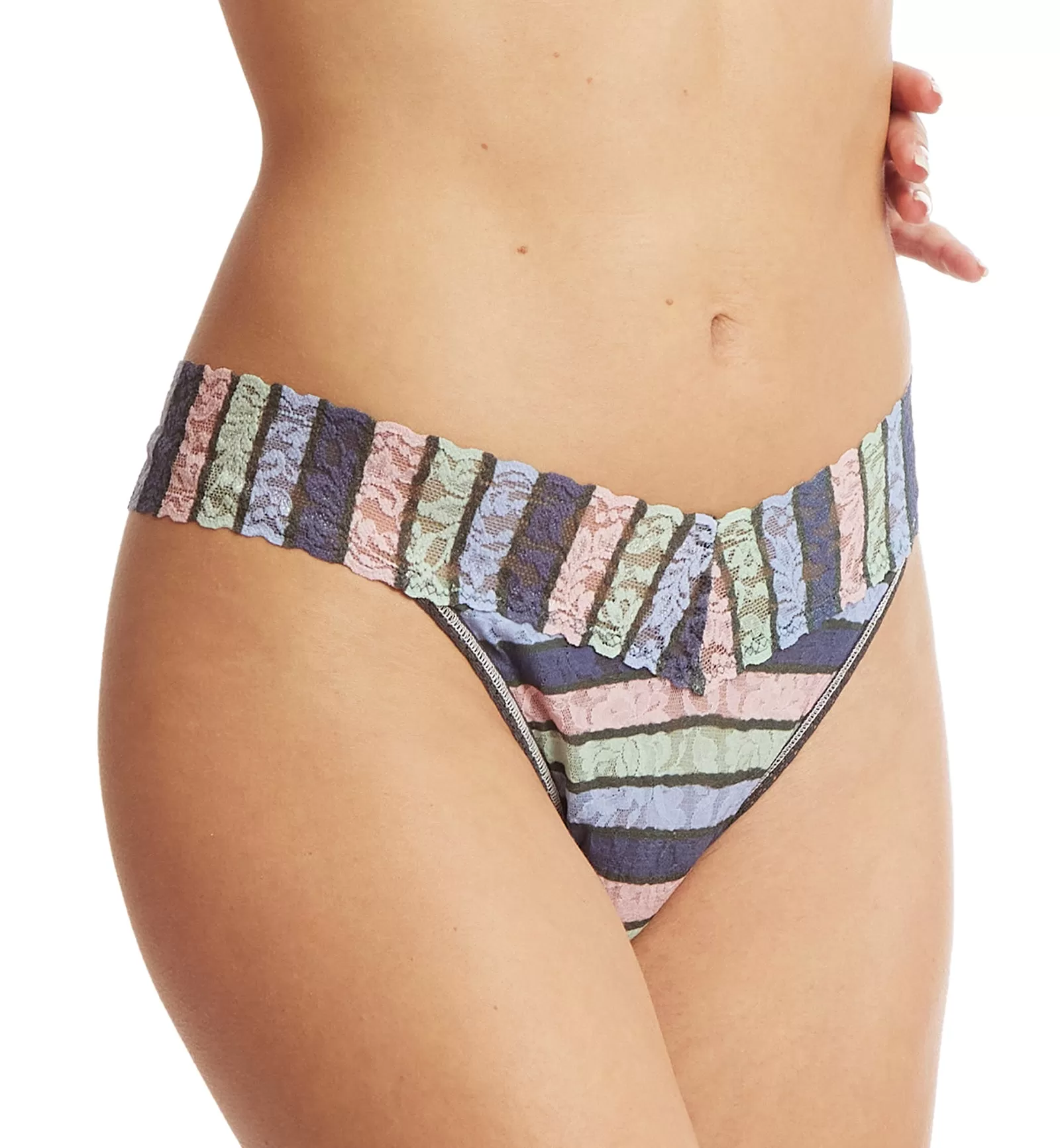 Hanky Panky Signature Lace Printed Original Rise Thong (PR4811P) - Amalfi Coast