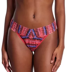 Hanky Panky Signature Lace Printed Original Rise Thong (PR4811P) - Dip Dye