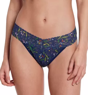 Hanky Panky Signature Lace Printed Original Rise Thong (PR4811P) - Field Day