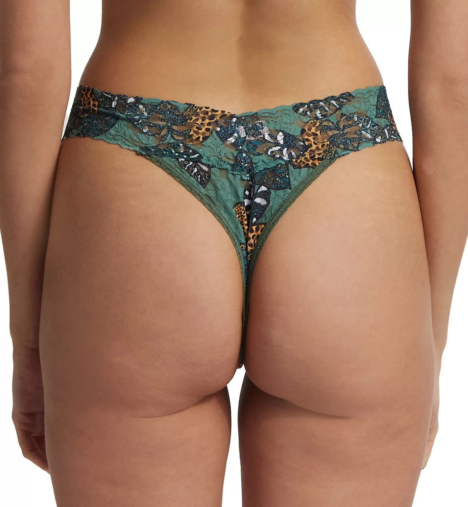 Hanky Panky Signature Lace Printed Original Rise Thong (PR4811P) - Prowling