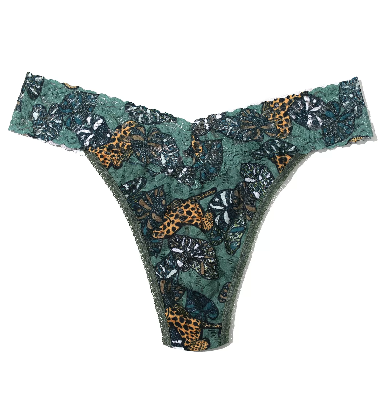 Hanky Panky Signature Lace Printed Original Rise Thong (PR4811P) - Prowling