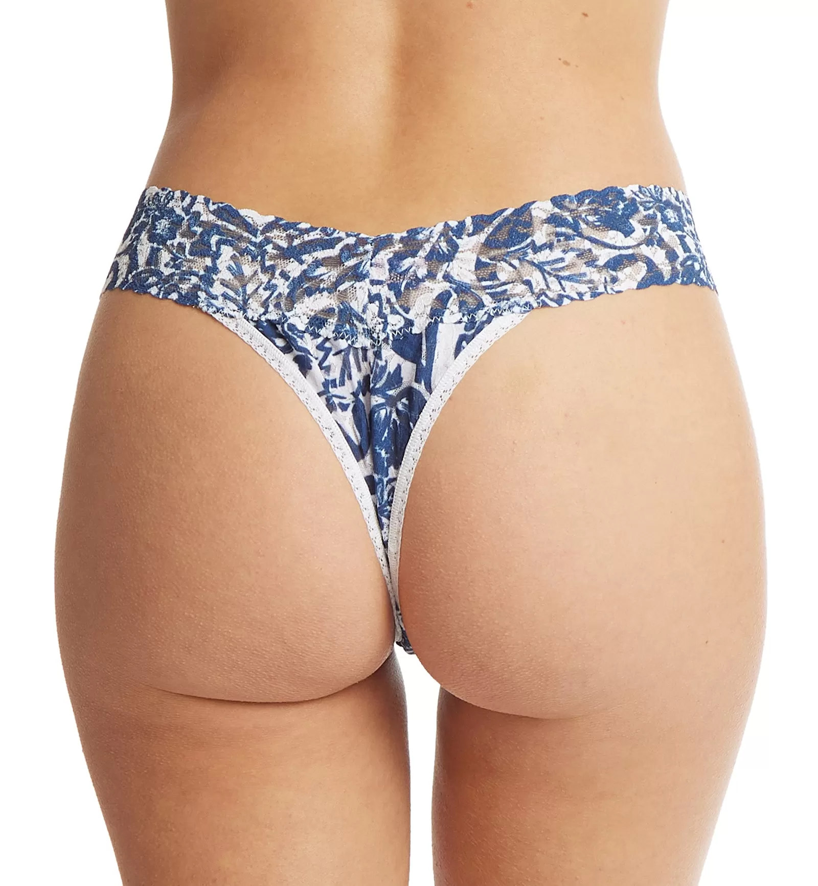 Hanky Panky Signature Lace Printed Original Rise Thong (PR4811P) - Sketchbook Floral