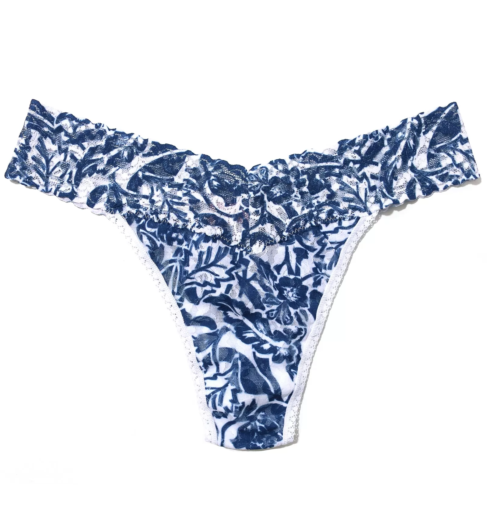 Hanky Panky Signature Lace Printed Original Rise Thong (PR4811P) - Sketchbook Floral